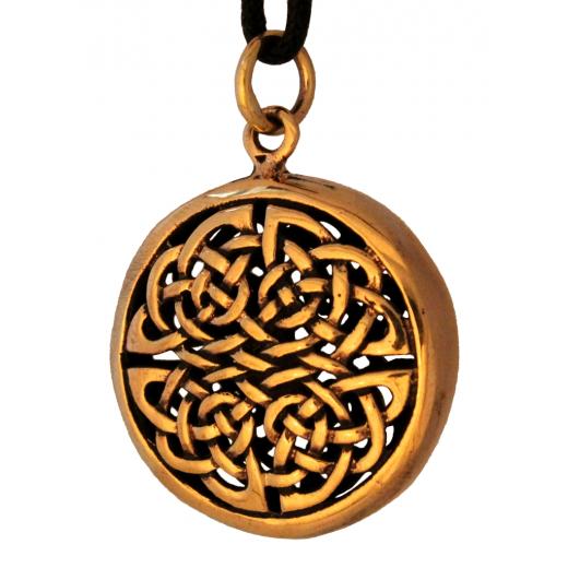 Keltisches Amulett Acana (Kettenanhänger in Bronze)