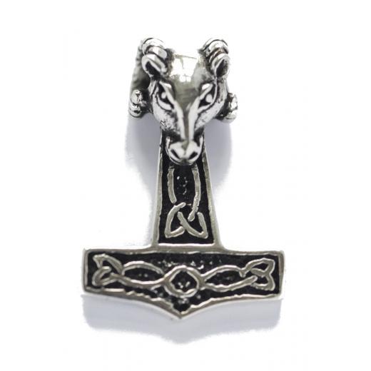 Widderhammer Mjölnir (Kettenanhänger in Silber)