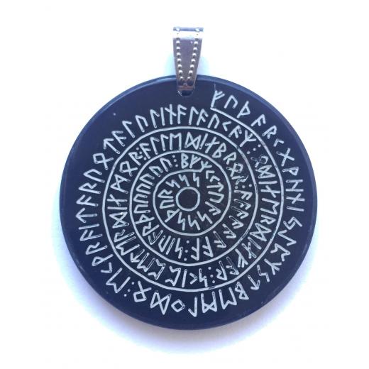 Runespirale (Pendant from horn)