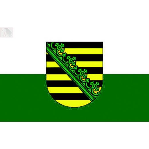 LÄNDERFAHNE / SACHSEN
