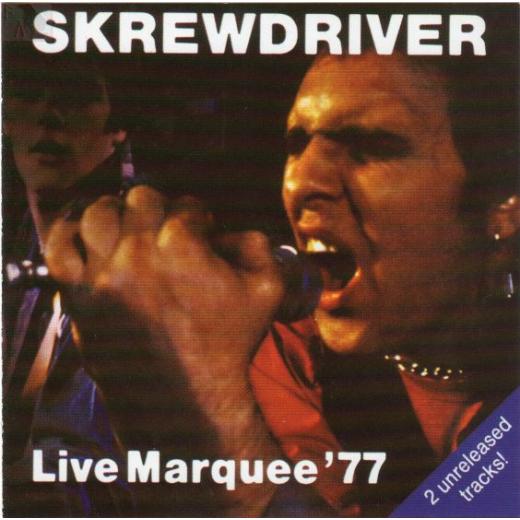 Skrewdriver - Live in Marquee 1977 CD