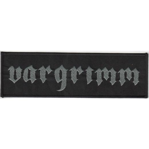Vargrimm - Logo Schriftzug (Aufnäher)