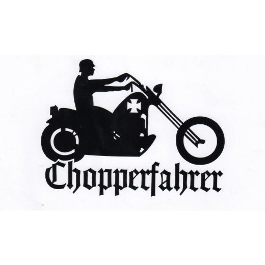 Chopperfahrer Autoaufkleber