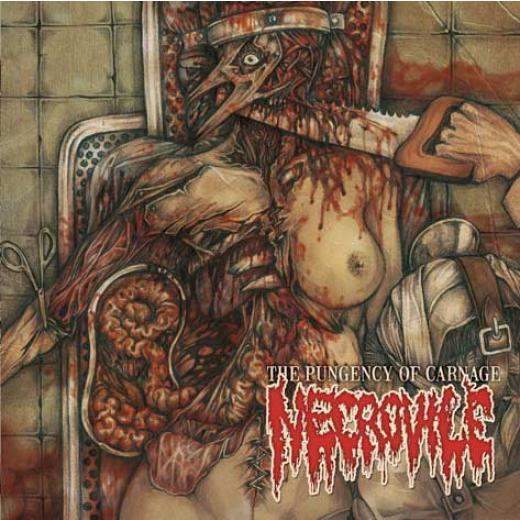 Necrovile - The Pungency of Carnage CD