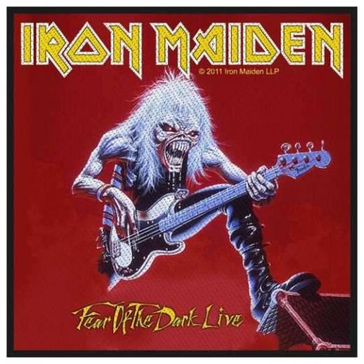 Iron Maiden - Fear of the Dark Live (Aufnäher)