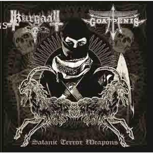 Goatpenis & Kurgaall – Satanic Terror Weapons CD