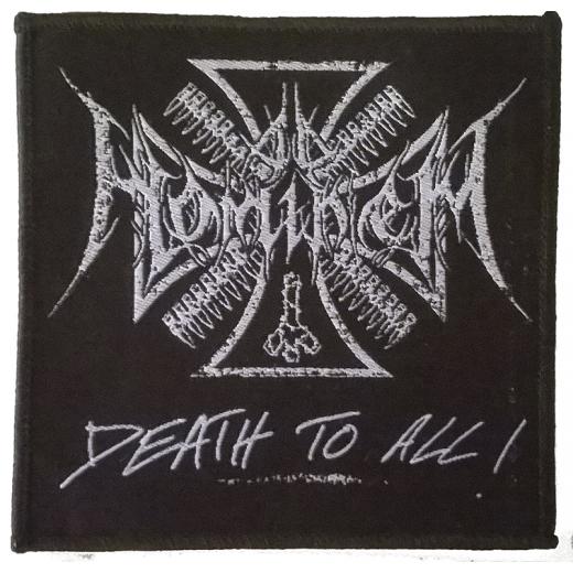 Ad Hominem - Logo Death To All (Aufnäher)