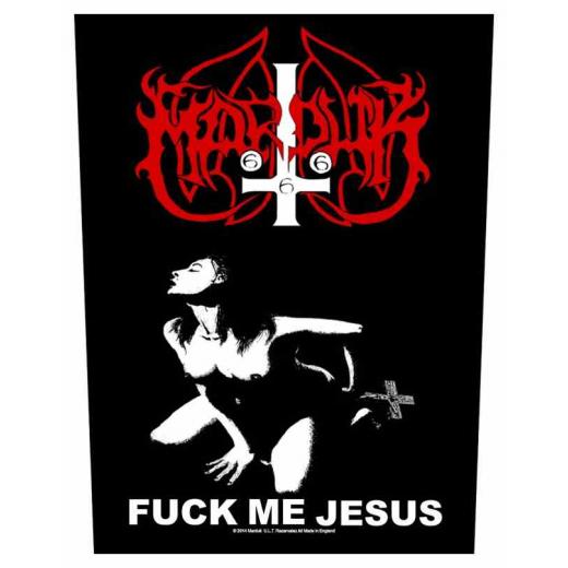 Marduk - Fuck Me Jesus (Rückenaufnäher)