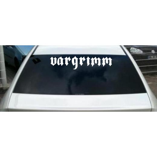 Vargrimm (Heckscheiben Aufkleber)