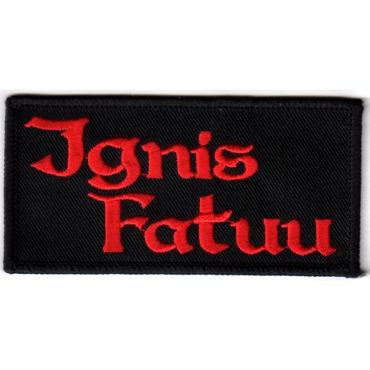 Ignis Fatuu - Logo (Aufnäher)