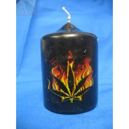 Burning Leaf (Kerze)