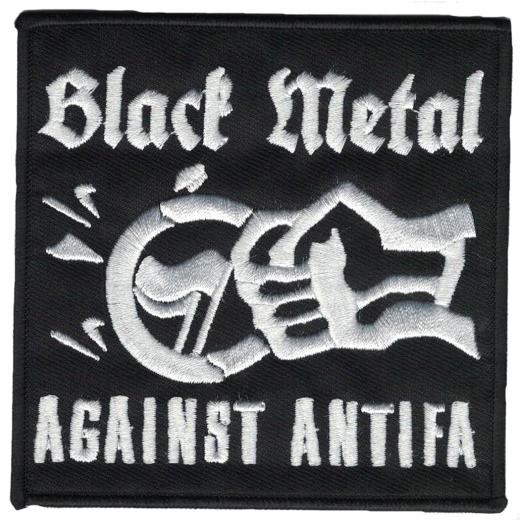 Black Metal against Antifa (Aufnäher)