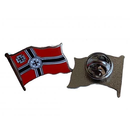 German Reichkriegsflagge with Iron Cross Pin