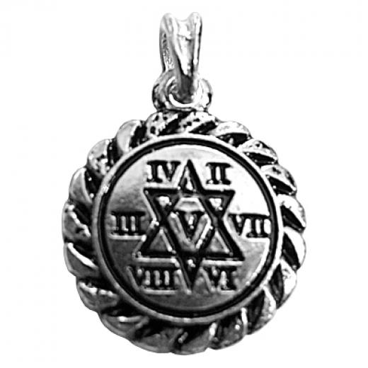 Hexagramm (Pendant in silver)