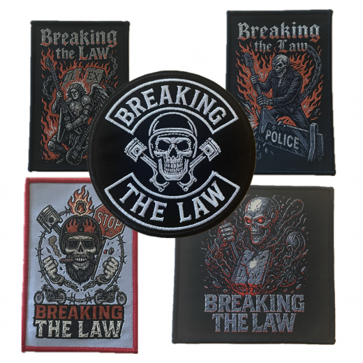 Breaking the Law - Set Aufnäher