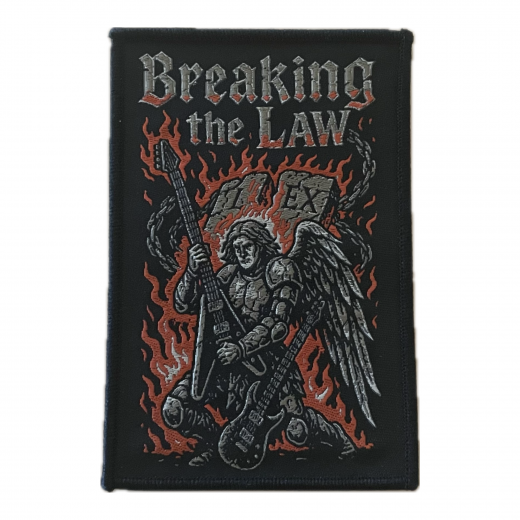 Breaking the Law - Gitarre Aufnäher