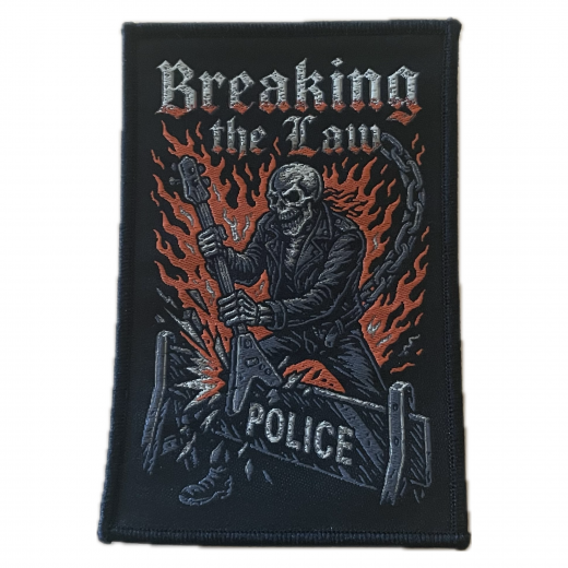 Breaking the Law - Police Aufnäher