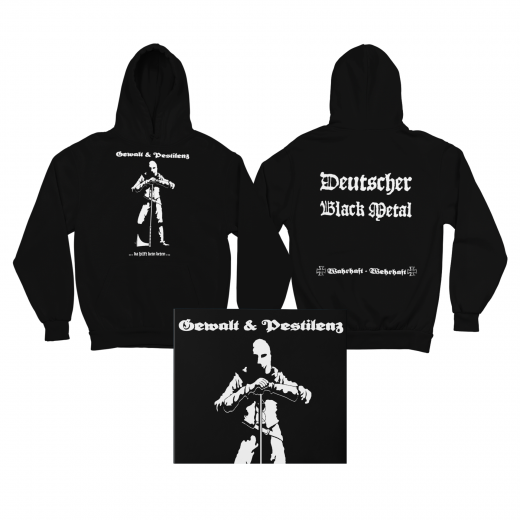 Gewalt & Pestilenz - Deutscher Black Metal Kapuzenpullover