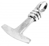 Ansgar - Kleiner Thors Hammer (Kettenanhänger in Silber)