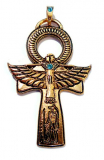 Ankh (Kettenanhänger in Gold)