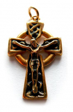 Celtic Crucifix (Pendant in Gold)
