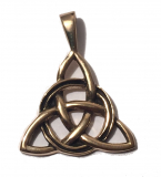Taliesin Celtic Knot (Pendant in Bronze)