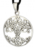Varuna - Keltischer Lebensbaum (Kettenanhänger in Silber)
