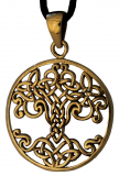 Varuna - Celtic Tree of Life (Pendant in Bronze)