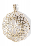 Großer keltischer Knoten Syanna (Kettenanhänger in Bronze)