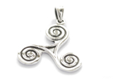Davina - Celtic Triskele (Pendant in silver)