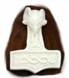 Widder Hammer (Kettenanhänger aus Knochen)