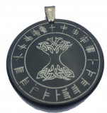Tree of life with Ogham (Pendant from horn)