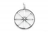Kolovrat - Großes Glücksrad (Kettenanhänger in Silber)