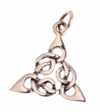 Isea - Celtic Triangle (Kettenanhänger in Bronze)