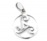 Rina - Celtic Triskele (Pendant in silver)