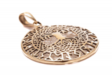 keltischer Lebensbaum - Baruna (Kettenanhänger in Bronze)