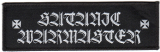 Satanic Warmaster - Logo (Aufnäher)