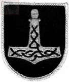 Thors Hammer Wappen  (Aufnäher)