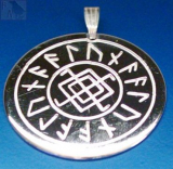 Aluna 2 (Kettenanhänger - Messing)