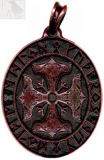 THORSKREUZ Altbronze (Kettenanhänger)