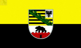 LÄNDERFAHNE / SACHSEN ANHALT
