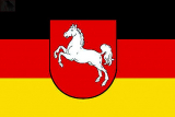 LÄNDERFAHNE / NIEDERSACHSEN