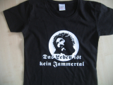 Das Leben ist kein Jammertal Girlie Shirt