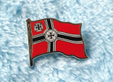 German Reichkriegsflagge with Iron Cross Pin