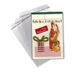 Adhäsionsverschlussbeutel für Postkarten