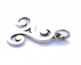 Lindi - Kleine Triskele (Kettenanhänger in Bronze)