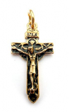 Kruzifix 24SX277 (Kettenanhänger in Gold)