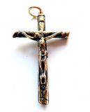 Kruzifix 24SX51 (Kettenanhänger in Gold)