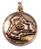 Illuminati (Kettenanhänger in Gold)