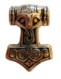 Thorhammer (Kettenanhänger in Gold)